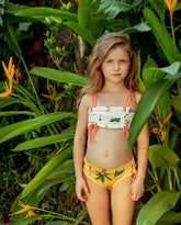 Vestido de Baño Resortado Plantulas Pepita & Me Modelo